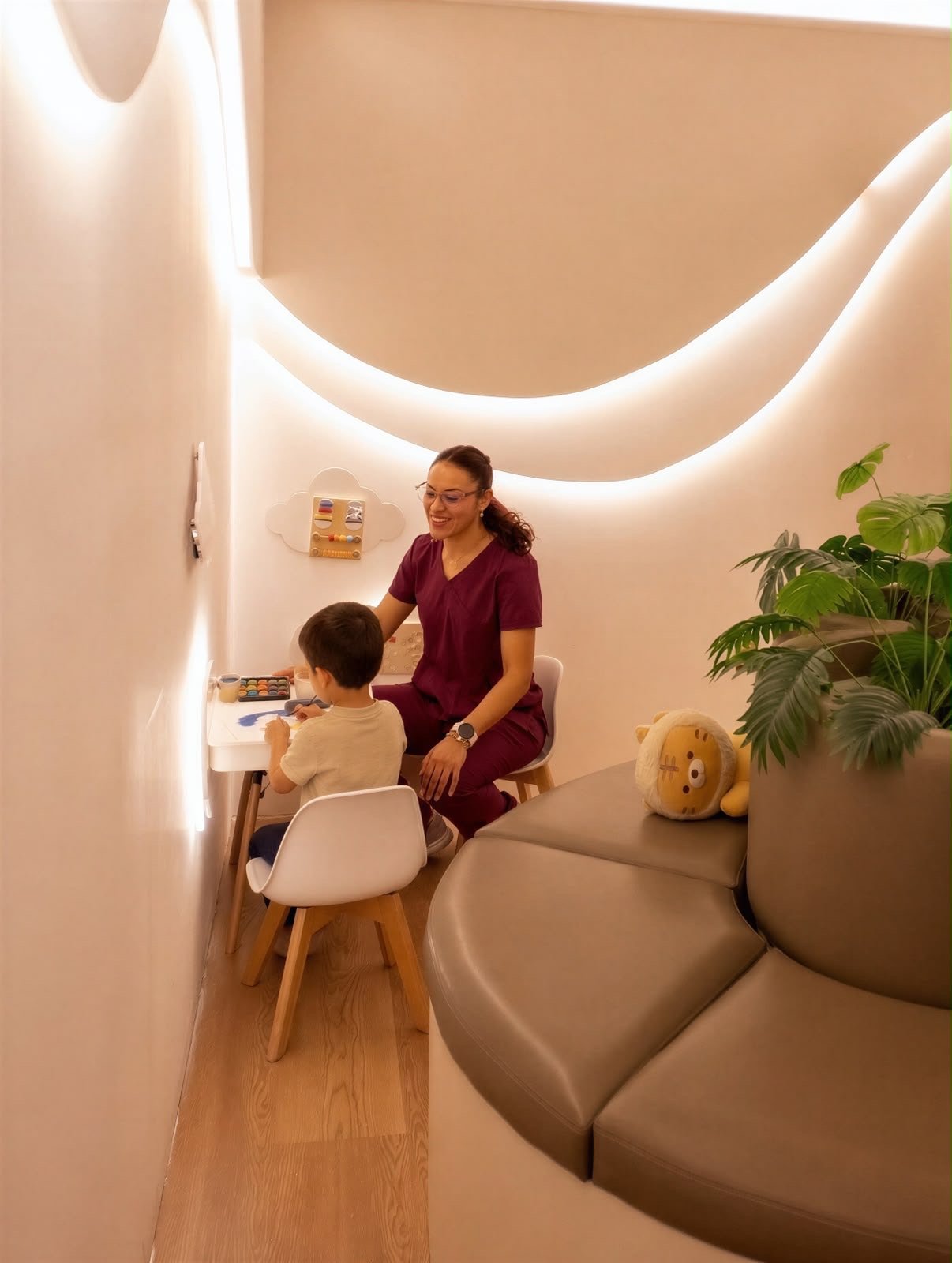 Espacio pediátrico amable